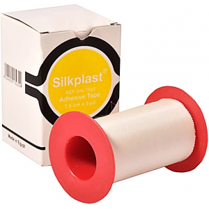 SILKPLAST SURGICAL ADHESIVE TAPE 7.5 CM X 5 YD